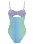 Gold Ring One Piece-Gradient Purple
