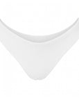 Bandeau Bikini Bottom-Ribbed Ivory