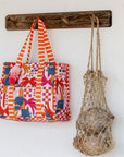 Striped Beach Bag-Bahamas