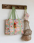 Striped Beach Bag-Jamaica