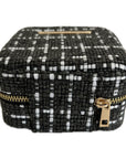 Small Tweed Jewellery Box-Khaki