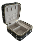 Small Tweed Jewellery Box-Khaki