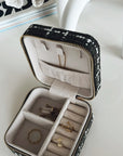Small Tweed Jewellery Box-Khaki