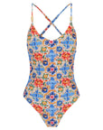 Cross Back One Piece-La Dolce Vita