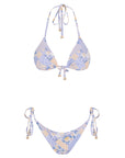 Triangle Bikini Set-Lovely Lavender