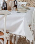 Tablecloth-Check Sage-250cm x 142cm