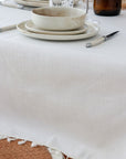 Tablecloth-Check Sage-250cm x 142cm