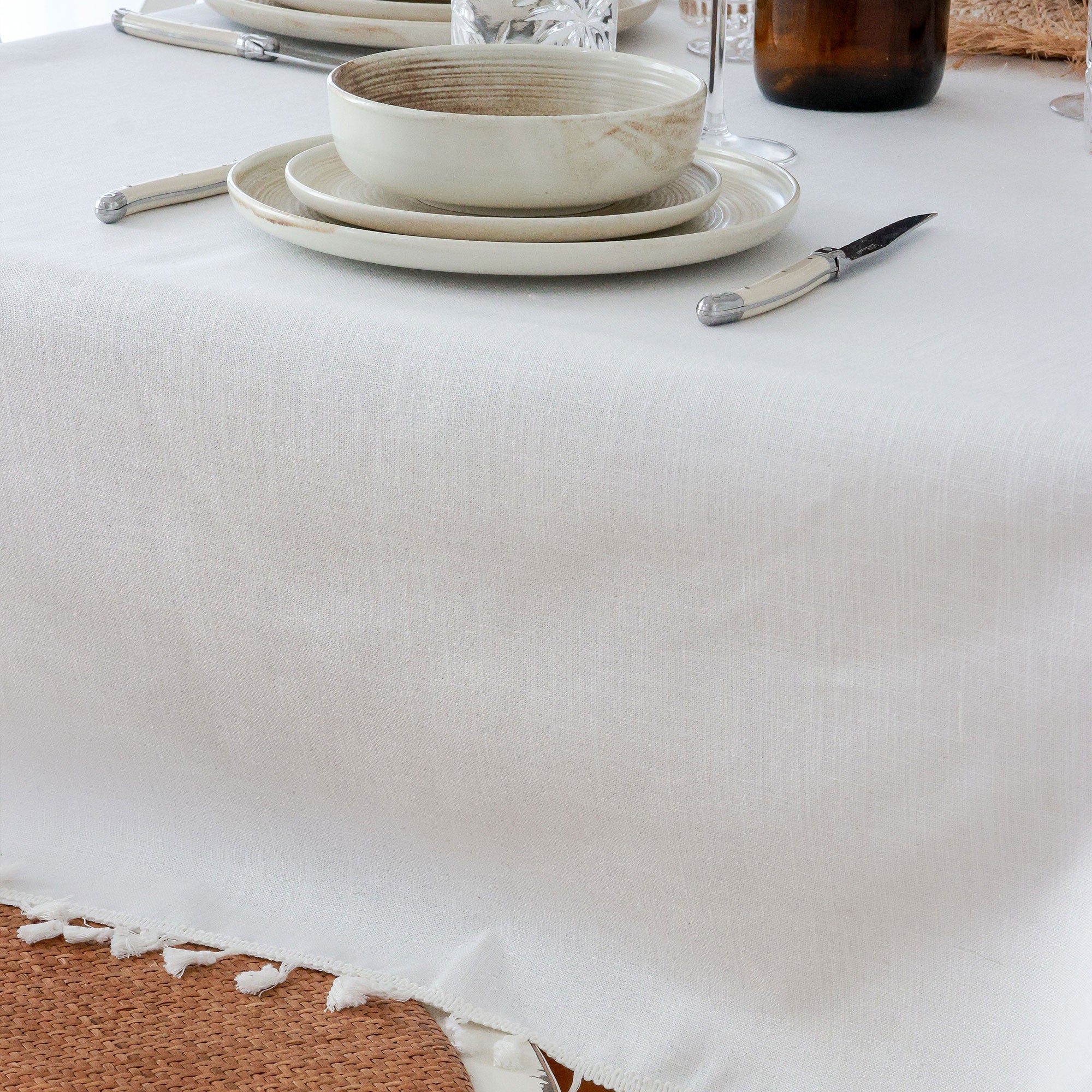 Tablecloth-Tahiti Seafoam-250cm x 142cm