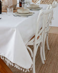 Tablecloth-Check Sage-250cm x 142cm