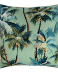 Cushion Cover-With Piping-Palm Trees Lagoon-60cm x 60cm