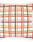 Cushion Cover-Coastal Fringe-Colour Mesh White-45cm x 45cm