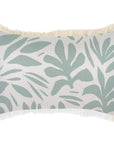 Cushion Cover-Coastal Fringe-Tahiti Seafoam-35cm x 50cm