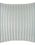Cushion Cover-With Piping-Candy Stripe Seafoam-45cm x 45cm