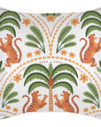Cushion Cover-With Piping-Tiger Tree White-60cm x 60cm