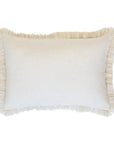 Cushion Cover-Coastal Fringe-Solid Natural-35cm x 50cm