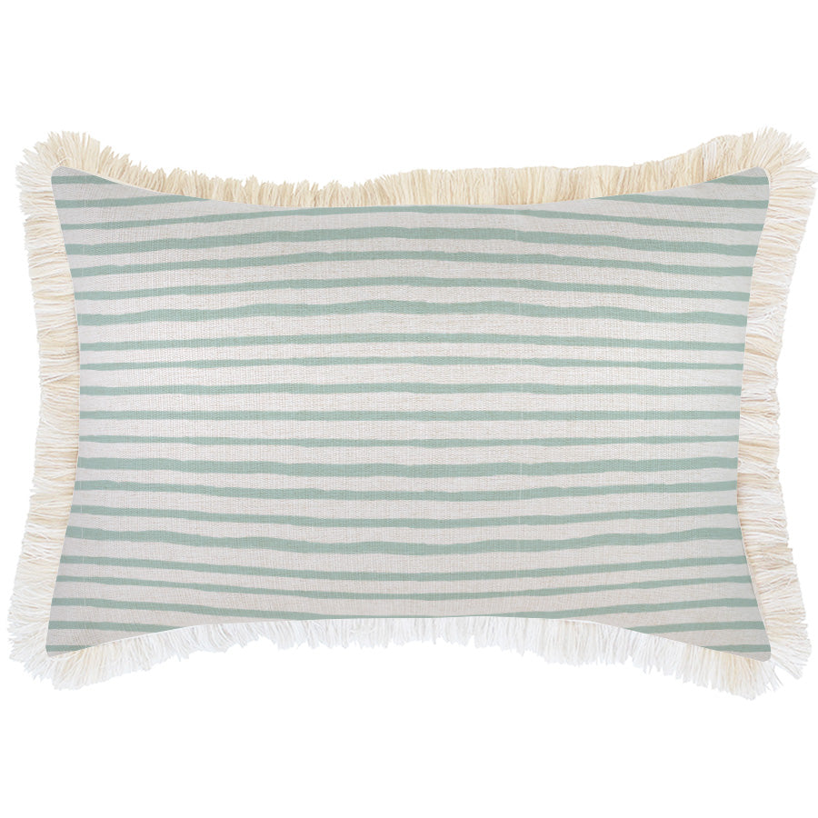 cushion-cover-coastal-fringe-paint-stripes-pale-mint-35cm-x-50cm
