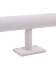 Single Tier Bracelet T-Stand White Velvet