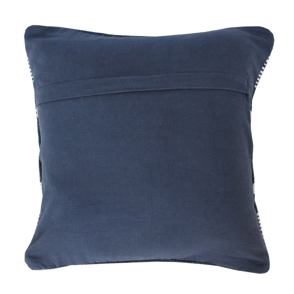 cushion-cover-boho-textured-single-sided-kai-navy-45cm-x-45cm