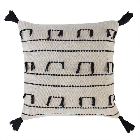 Cushion Cover-Boho Textured Single Sided-Bali Hai-30cm x 50cm