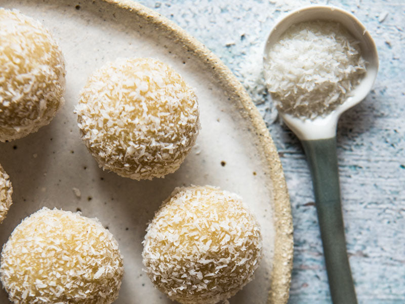 Lemon and Coconut Bliss Balls... Another Viral Hit