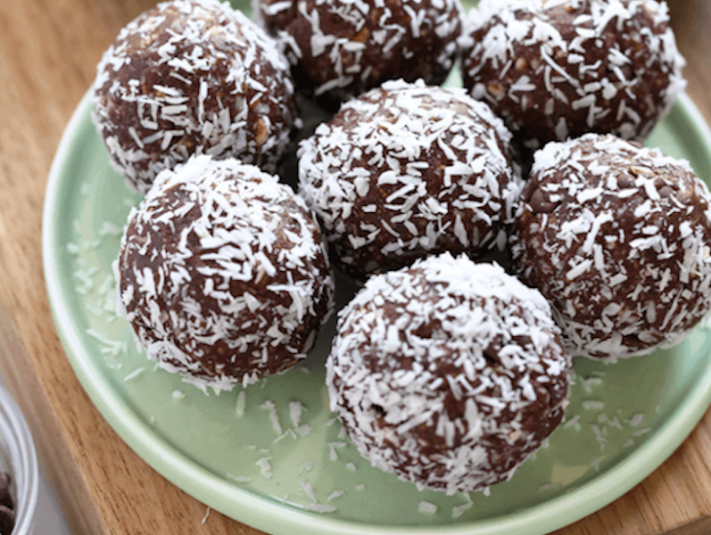 Coconut Chocolate Balls