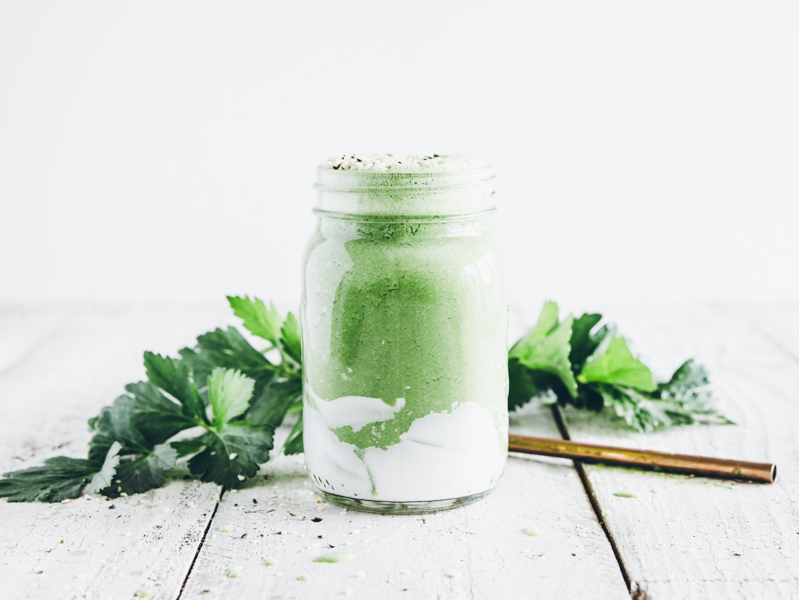 Hemp Seed & Kale Green Smoothie