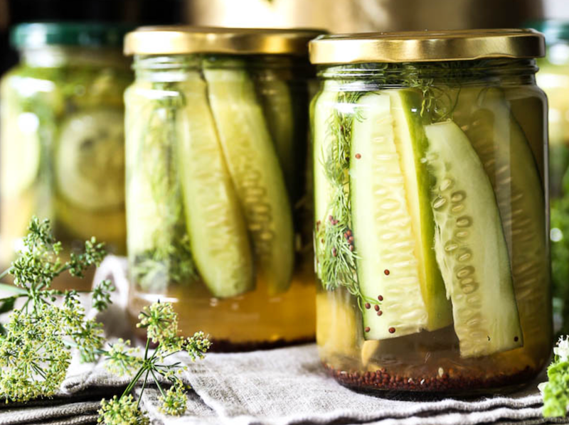 Quick Dill Pickles