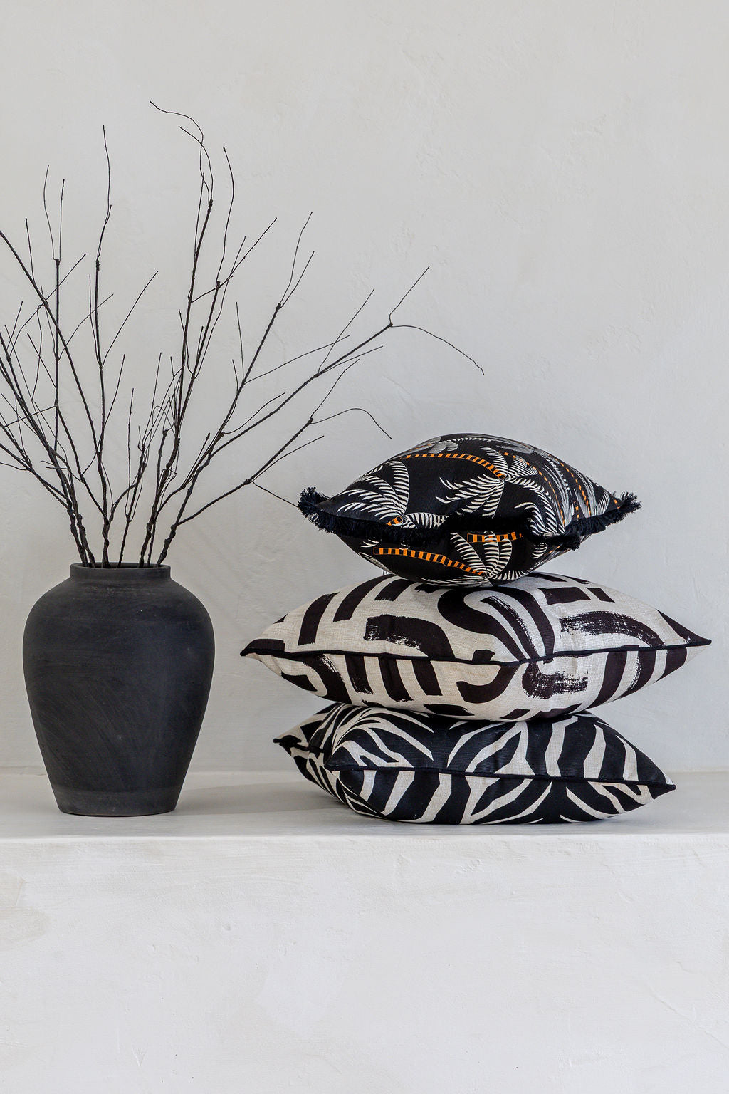 Black Cushion Covers
