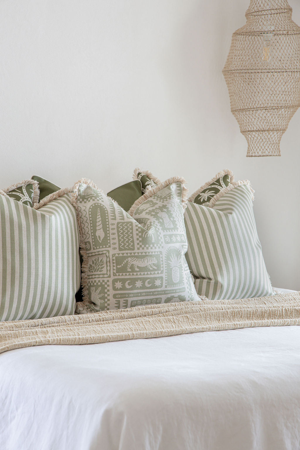Green Cushion Covers