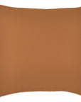 Cushion Cover-With Piping-Solid Rust-60cm x 60cm