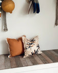 Cushion Cover-Coastal Fringe-Alfresco Beige-60cm x 60cm