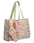 Striped Beach Bag-Jamaica