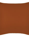 Cushion Cover-With Piping-Solid Terracotta-45cm x 45cm