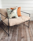 Cushion Cover-Coastal Fringe-Alfresco Sage-45cm x 45cm