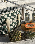 Cooler Bag-Large-Check Palm Kale