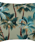 Cushion Cover-With Piping-Palm Trees Sage-60cm x 60cm