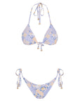 Triangle Bikini Set-Lovely Lavender