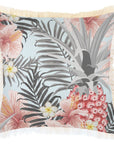 Cushion Cover-Coastal Fringe-Pina Colada-45cm x 45cm