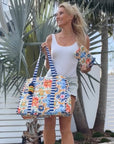 Striped Beach Bag-La Dolce Vita