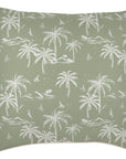 Cushion Cover-With Piping-Postcards Sage-60cm x 60cm