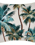 Cushion Cover-With Piping-Palm Trees Natural-45cm x 45cm
