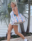 Striped Beach Bag-La Mer