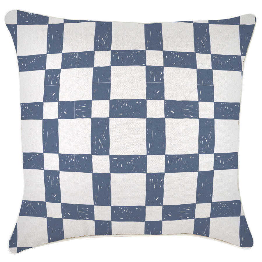 Cushion Cover-With Piping-Patio Denim-60cm x 60cm