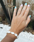 Bracelet-White Shells