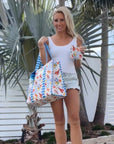 Striped Beach Bag-La Mer