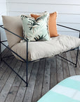 Cushion Cover-Coastal Fringe-Alfresco Sage-45cm x 45cm