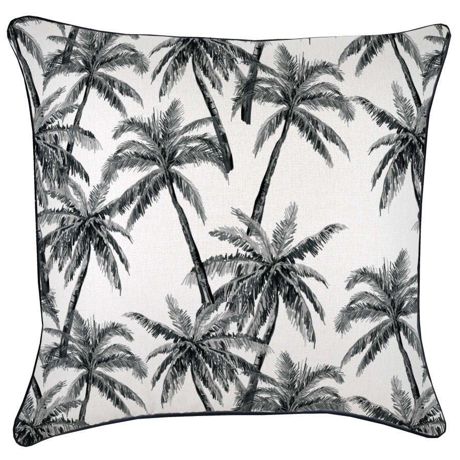 Cushion Cover-With Black Piping-Castaway-60cm x 60cm