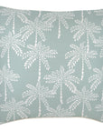 Cushion Cover-With Piping-Cabana Palms Seafoam-60cm x 60cm