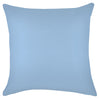 Cushion Cover-Coastal Fringe-Solid Pale Blue-45cm x 45cm