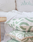 Cushion Cover-With Piping-Muse Sage-35cm x 50cm